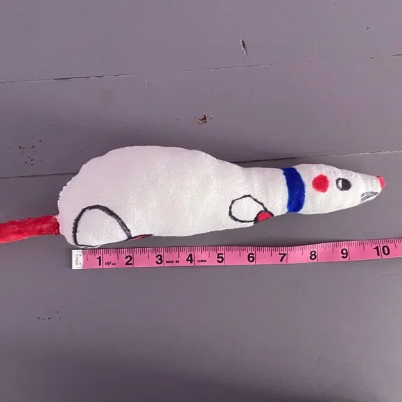 (2) RATS, RAPTOR, INDOMINUS REX, and Baby BIRD Handmade CUSTOM Adorable PLUSHIES - Picture 13 of 16